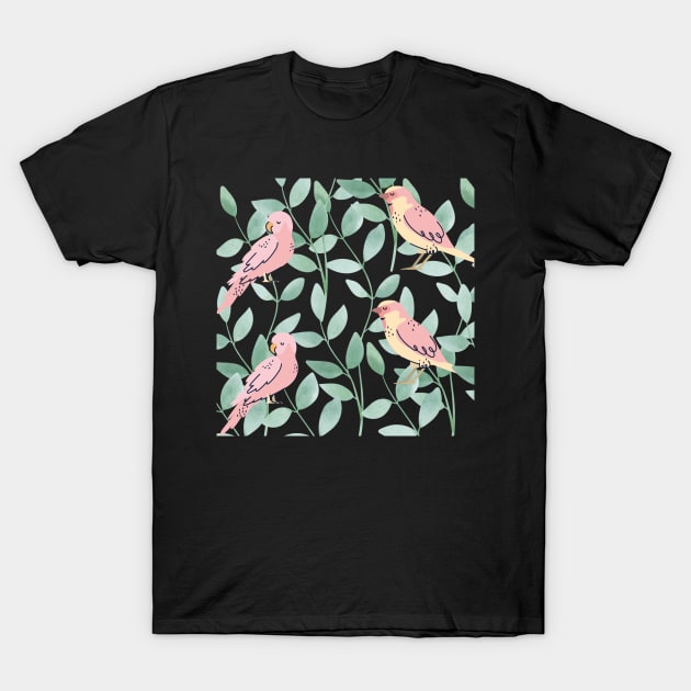 Bird Love T-Shirt by Gardenglare